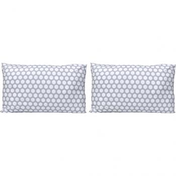 Juego de 2 fundas de almohada algodón Points El Caballo