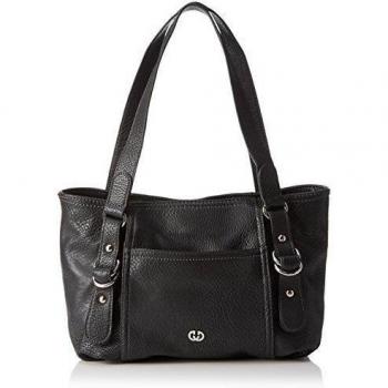 Gerry Weber Open Eyes 08/23/10554 - Bolso con asas para mujer, color negro, talla 35x18x11 cm