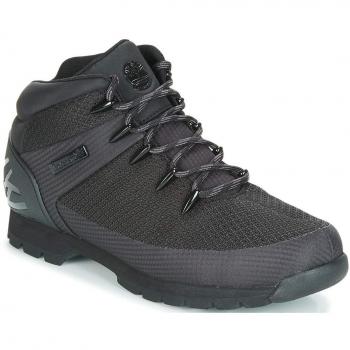 Botas Timberland Euro Sprint Impermeables Negras y Grises para Hombre - Talla 47.5, Sostenibles, Deportivas, con Cordones