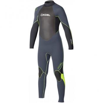 Xcel Wetsuits juventud/niños Xplorer 5/4 mm, traje de invierno 2016, color verde, tamaño 16