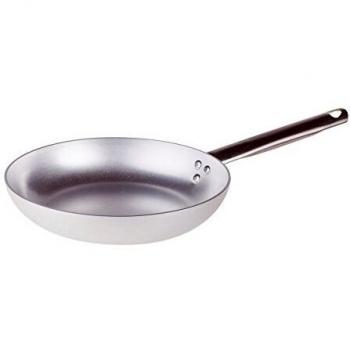 Sartén Baja Svasada de Aluminio Profesional 3 mm con Mango Tubular, Diámetro 20 cm - Línea All.Bassa