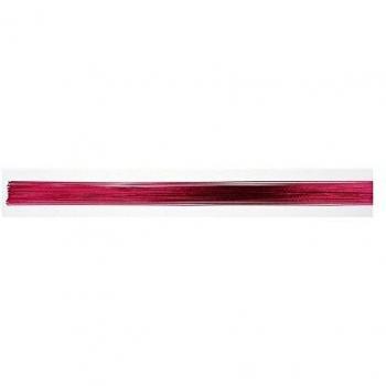 Culpitt 24 Gauge Bright Pink Metallic Florist Wires