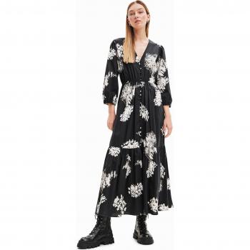Vestido Desigual midi estampado