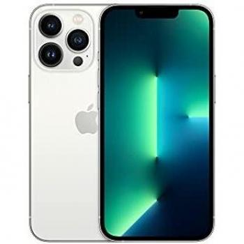 Apple iPhone 13 Pro, Plata, 256GB, Pantalla OLED de 6.1, Sistema de Cámaras Pro de 12MP con Teleobjetivo y Gran Angular, Smartphone Libre