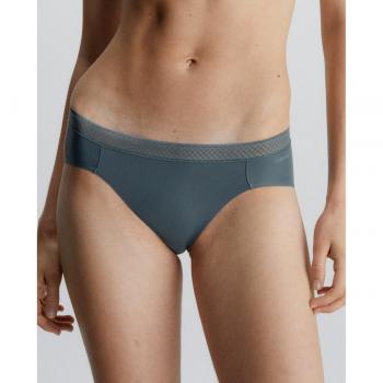 Calvin Klein - Braga Seductive Comfort con cinturilla elástica de encaje, braga clásica