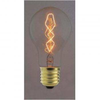 Cablematic - Bombilla Edison de filamentos incandescentes E27 220VAC 40W 60x108mm