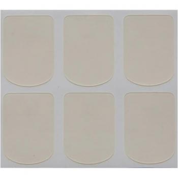 BG France A12S Transparent Mouthpiece Cushion 09MM (Pack of 6)
