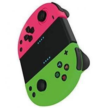 Gioteck - Mandos Joy-con rosa y verde JC-20 Gioteck compatibles