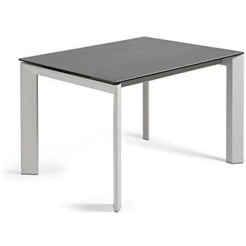Kavehome mesa extensible axis 120160x80 gris sobre vulcano 2