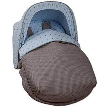 Babyline Little Star - Saco grupo 0, unisex, color celeste