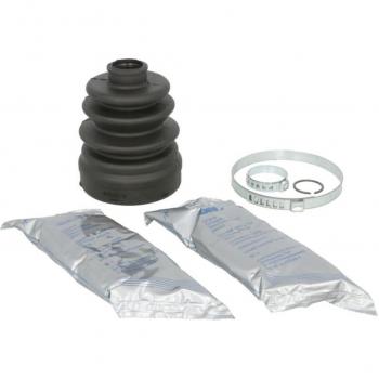 Kit de fuelles para eje de transmisión SPIDAN 25858, incluye fuelles de goma resistentes, abrazaderas metálicas, diseñado para vehículos específicos, fácil instalación y alta durabilidad