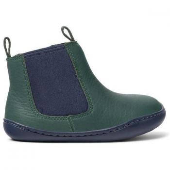 Camper K900348-001 Peu Cami FW Botas de niños verdes en piel
