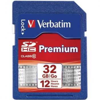 Verbatim 32GB Premium SDHC Memory Card
