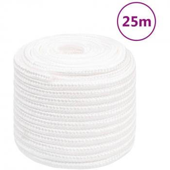 Cuerda de barco polipropileno blanco intenso 18 mm 25 m