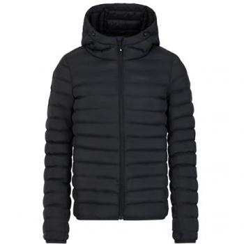 Protest Chaqueta de mujer PRTICE Buffer Jacket, chaqueta de esquí y snowboard, color negro auténtico, talla L