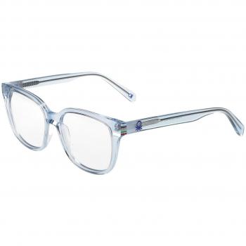 United Colors of Benetton 1104 603 Armazones para Mujer Azules con lentes recetados de 52 mm