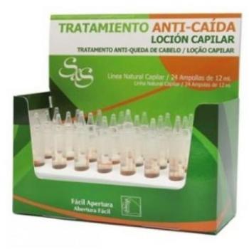 Ampollas anticaída expositor 24 unidades de 10ml - Laboratorio SYS
