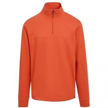 Regatta Men's Agilno Rusty Orange Half Zip Fleece Sweatshirt Size L