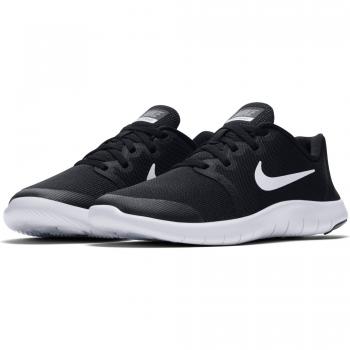 Nike Flex Contact 2 Zapatillas de Running para Niños en Negro y Gris, Talla 37.5 EU