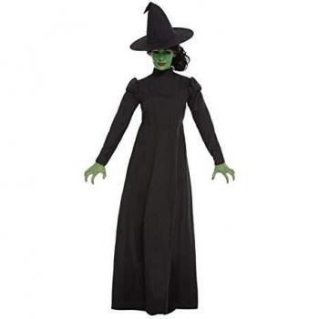 Smiffys 51061M - Disfraz de bruja malvada para mujer, talla M, color negro