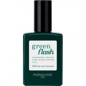 Manucurist Green Flash Esmalte de Uñas LED Gel Snow 15ml