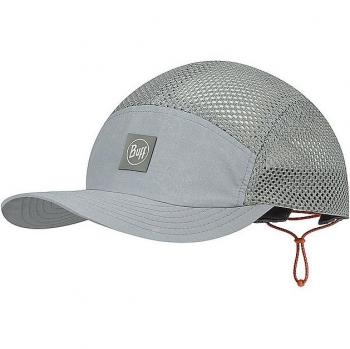 Gorra de running Buff Saret Gris