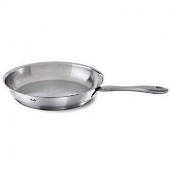 Sartén Fissler Catania de Acero Inoxidable 28 cm, Inducción Compatible, Sin Recubrimiento