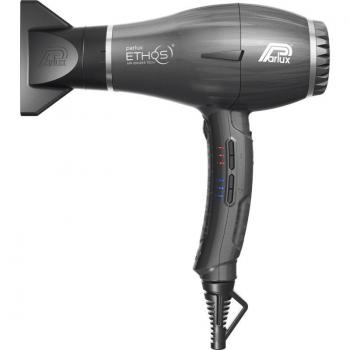 Secador de Pelo Profesional Iónico Parlux Ethos Gris Titanio con Difusor Magic Sense