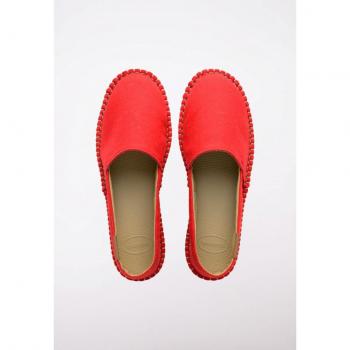 Havaianas Origine IV Esparto Plano Hombre Rojo 42