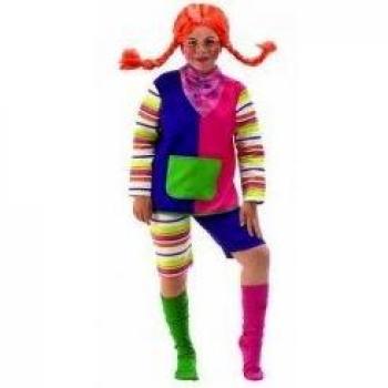 Disfraz Pipi infantil. Talla 5/6 años.