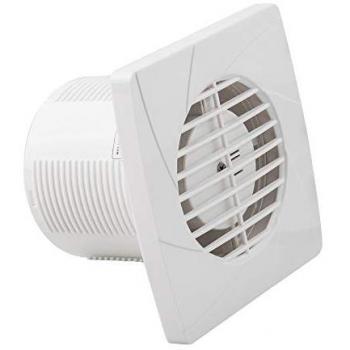 Extractor de Aire Blanco Empotrado 15W, Diámetro de Corte 100mm, 230 Voltios