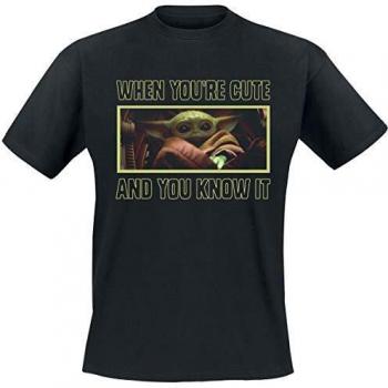 Men's The Mandalorian 'When You're Cute And You Know It' TShirt