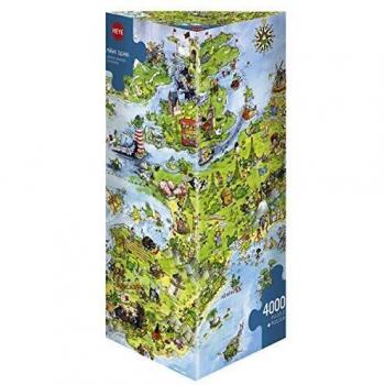United Dragons of Europe, 4000 piece Puzzle