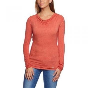 Khujo - Camiseta de manga larga para mujer, color rusty 604, talla 38