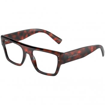 Dolce & Gabbana DG3384 3358 Men's Eyeglasses Tortoiseshell Size 54 - Frame Only - Blue Light Block Available