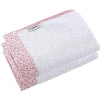 Conjunto de 2 Toallas Forest Rosa Tamaño 25x35 cm