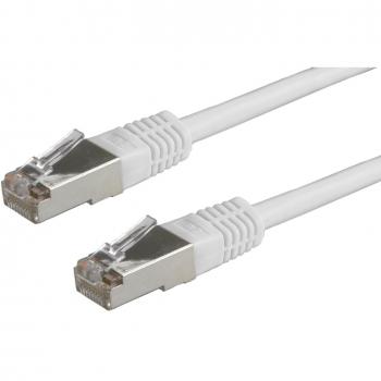 Cable de red S/FTP Cat.5e, 2 m, gris, conectores dorados