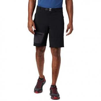 Columbia M Titan Pass Short Pantalón Corto, Hombre, Black, 30