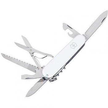 Victorinox Huntsman White Swiss Army Knife - 15 Functions, Engravable