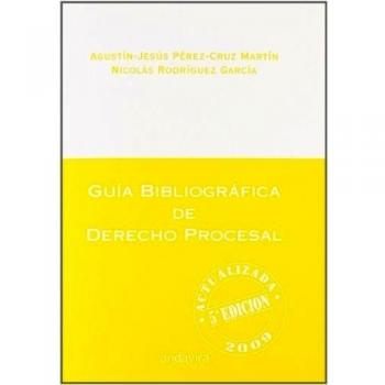 Guía Bibliográfica de derecho procesal
