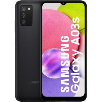 Samsung Galaxy A03s Smartphone Libre 3GB RAM 32GB Negro Pantalla 6.5 Dual SIM Cámara 13MP Importado EU