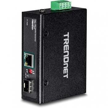 TRENDnet Industrial SFP to Gigabit PoE+ Media Converter 40km
