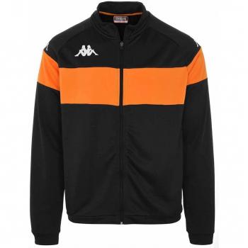 Kappa - Sudadera de hombre Dacone Half Zip Sweatshirt Negra M