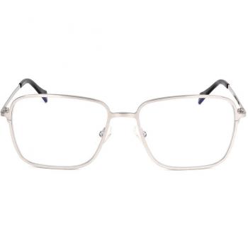 Saturnino Eyewear WALTER 1 Armazones para Hombre Plateadas, Lentes Recetadas Para Hombre Silver, Gafas Recetadas para Hombre Plateadas