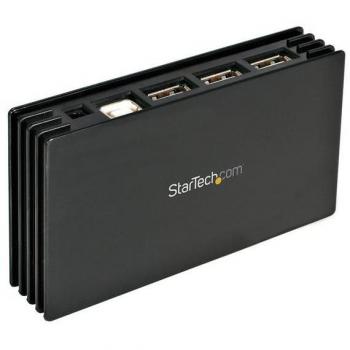 StarTech 7-Port USB 2.0 Compact Hub - Hi-Speed Black