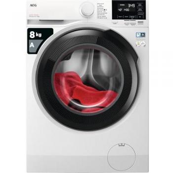 Lavadora AEG ProSense de 8kg, Clase A, 1400rpm, Carga Frontal, Libre Instalación, Función Vapor y Programa Rápido