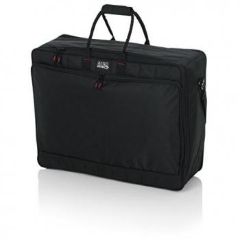 Gator Padded Nylon Mixer Equipment Bag 25x19 with Adjustable Compartments