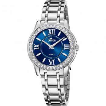 Reloj Lotus Bliss 18887/4 para Mujer, Esfera Azul, Acero Plateado