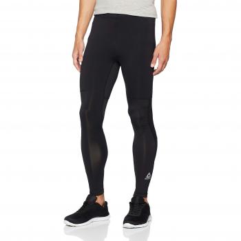 Reebok Run Tight Mallas, Hombre, Negro, M