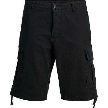Jack & Jones Black Cargo Shorts JPSTCOLE BARKLEY XS with Pockets